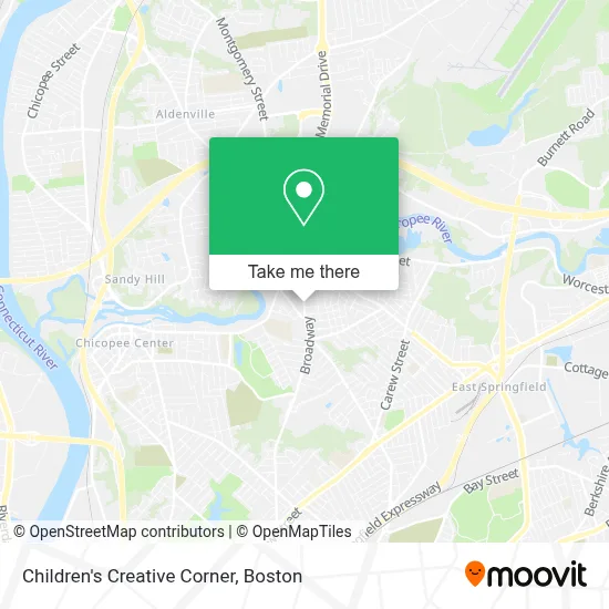 Children's Creative Corner map