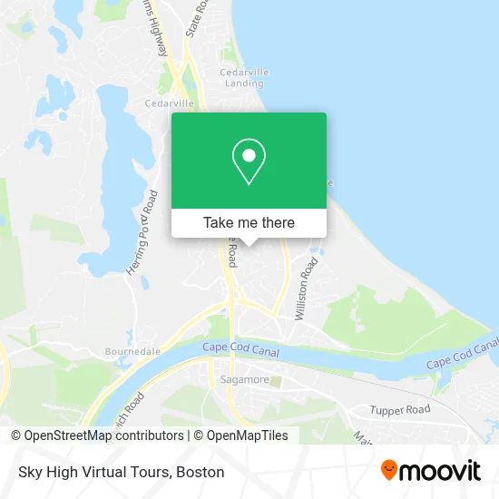 Sky High Virtual Tours map