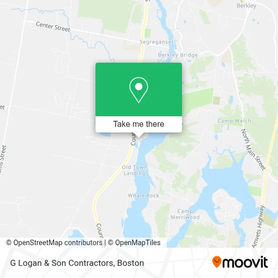 G Logan & Son Contractors map