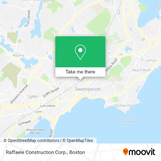Raffaele Construction Corp. map
