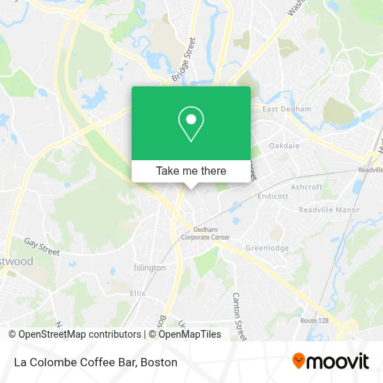 La Colombe Coffee Bar map
