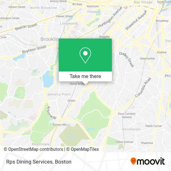 Rps Dining Services map