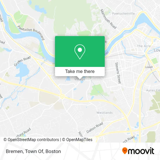 Bremen, Town Of map