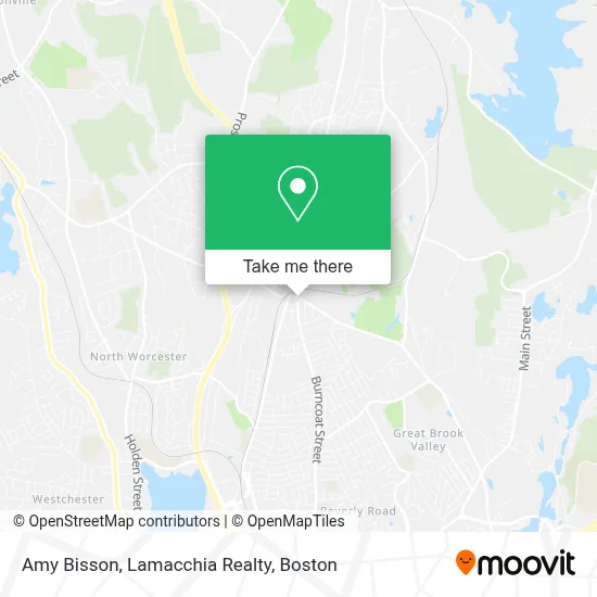 Amy Bisson, Lamacchia Realty map