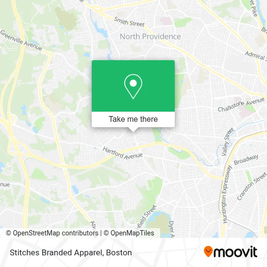 Stitches Branded Apparel map