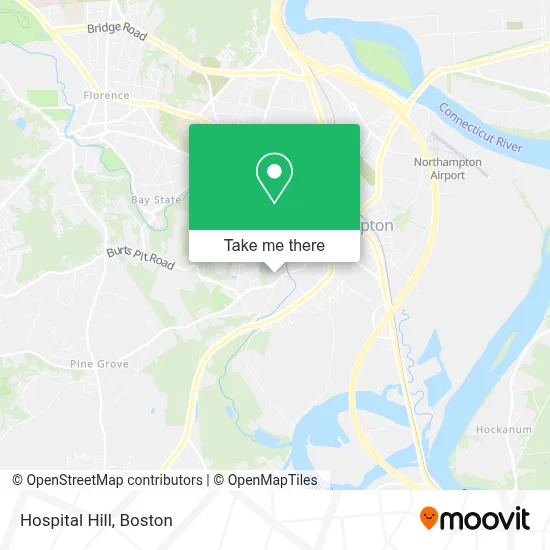 Hospital Hill map
