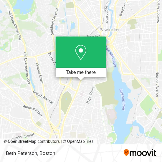 Beth Peterson map