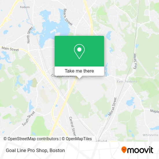 Goal Line Pro Shop map