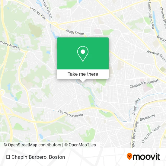 El Chapin Barbero map