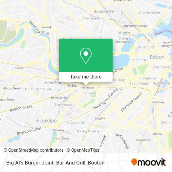 Big Al's Burger Joint: Bar And Grill map