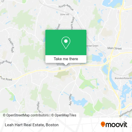 Leah Hart Real Estate map
