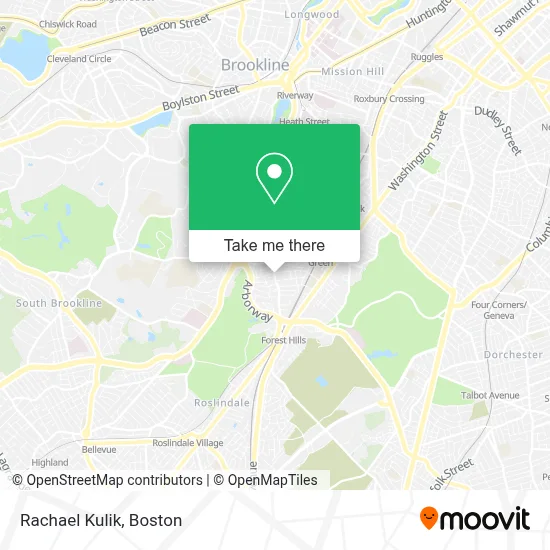 Rachael Kulik map