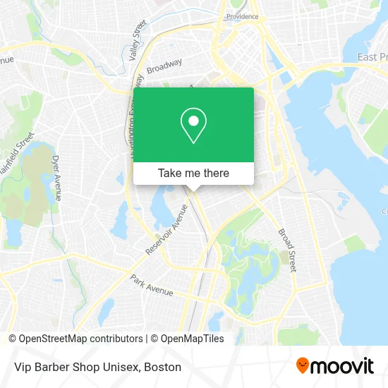 Vip Barber Shop Unisex map