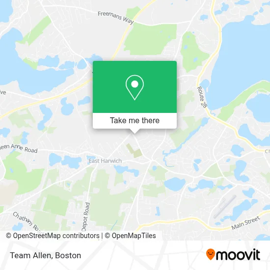 Team Allen map