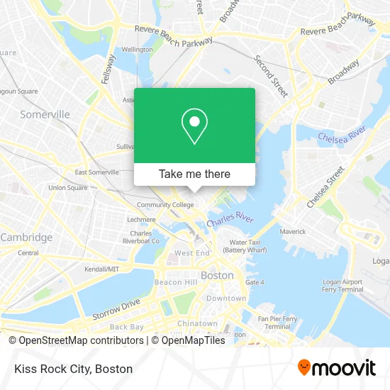 Kiss Rock City map