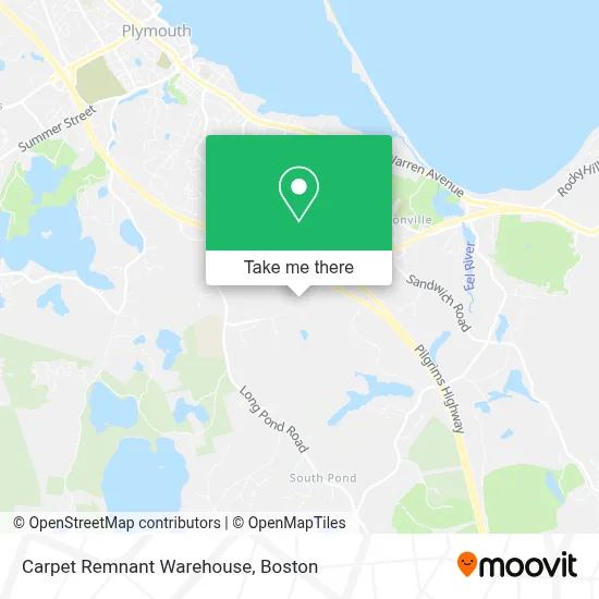 Carpet Remnant Warehouse map