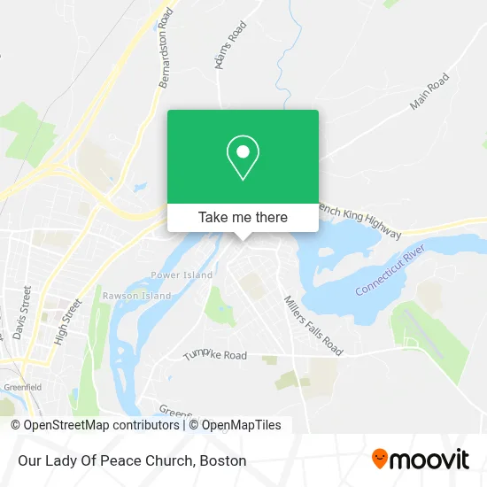 Our Lady Of Peace Church map
