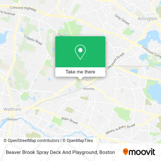 Beaver Brook Spray Deck And Playground map