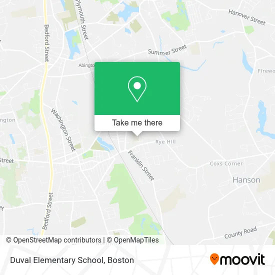 Duval Elementary School map
