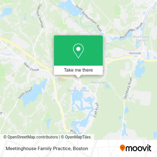 Meetinghouse Family Practice map