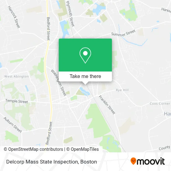 Delcorp Mass State Inspection map