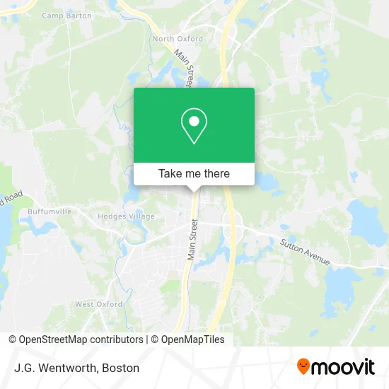 J.G. Wentworth map