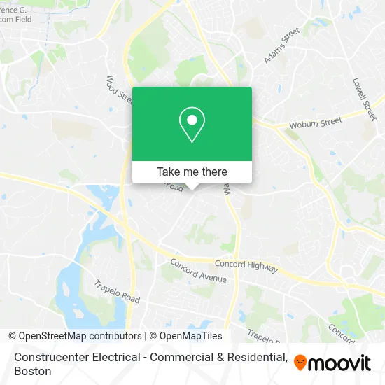 Construcenter Electrical - Commercial & Residential map