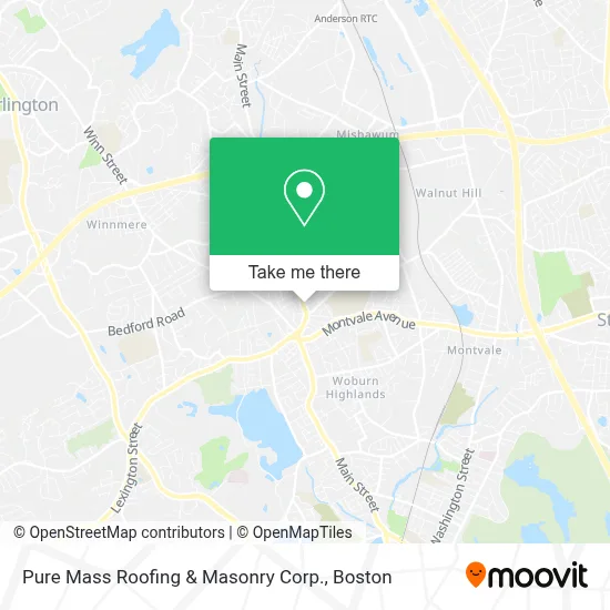 Pure Mass Roofing & Masonry Corp. map