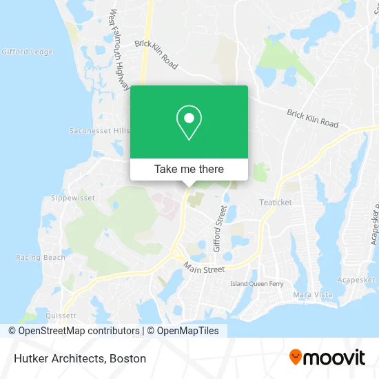 Hutker Architects map