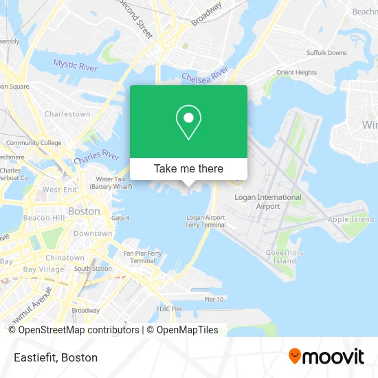 Eastiefit map
