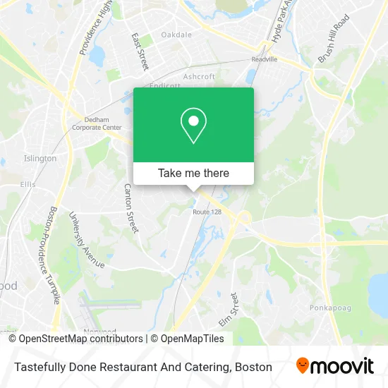 Tastefully Done Restaurant And Catering map