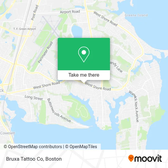 Bruxa Tattoo Co map