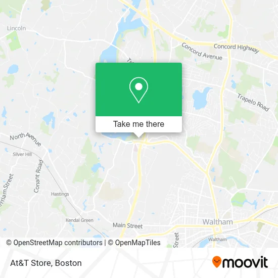 At&T Store map