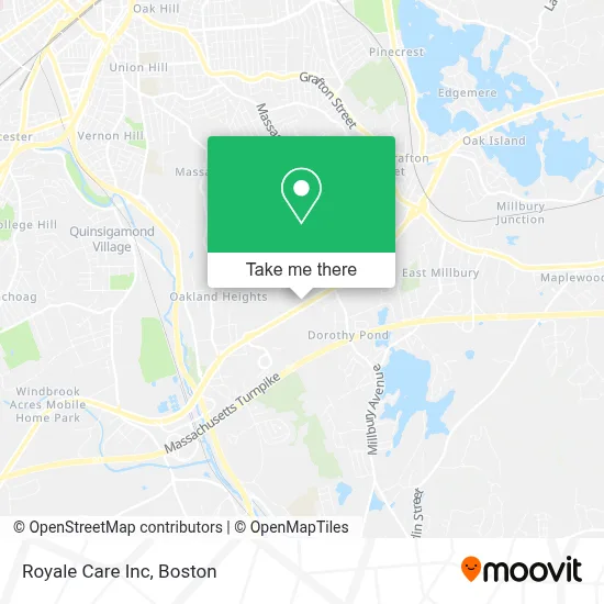 Royale Care Inc map