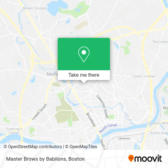 Master Brows by Babilons map