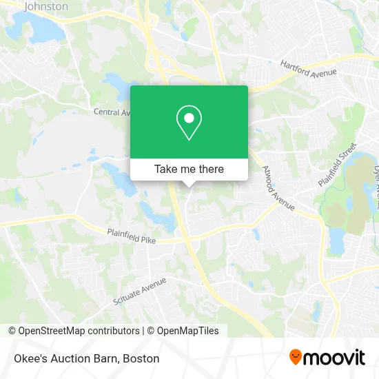 Okee's Auction Barn map