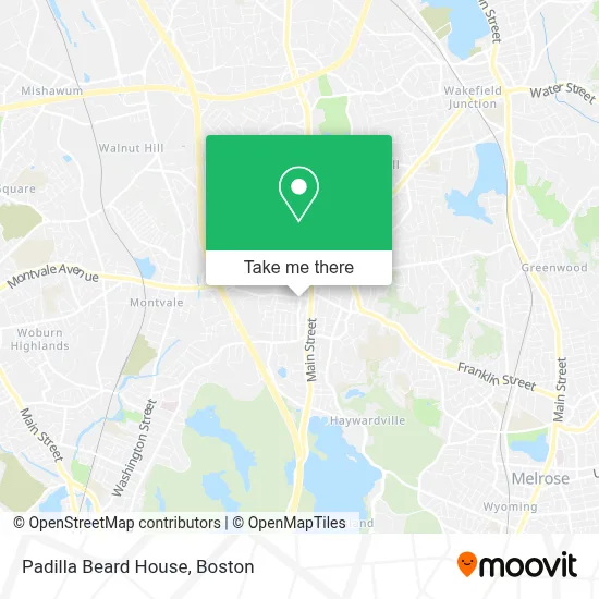 Padilla Beard House map