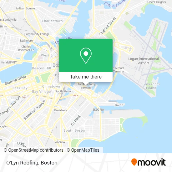 O'Lyn Roofing map