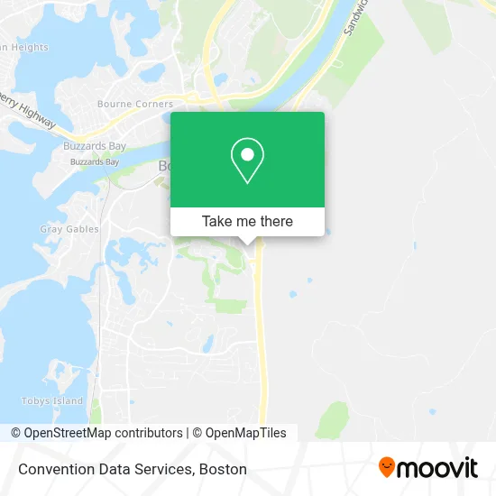 Convention Data Services map