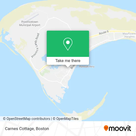 Carnes Cottage map