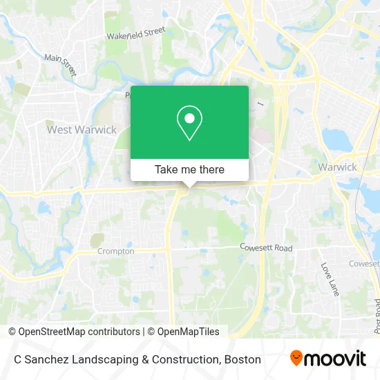 C Sanchez Landscaping & Construction map
