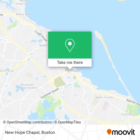 New Hope Chapel map