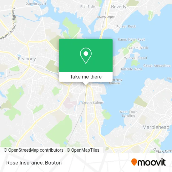 Rose Insurance map