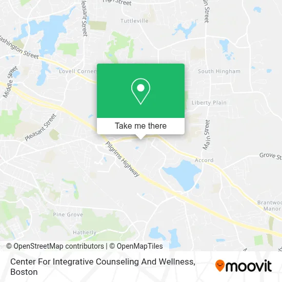 Center For Integrative Counseling And Wellness map