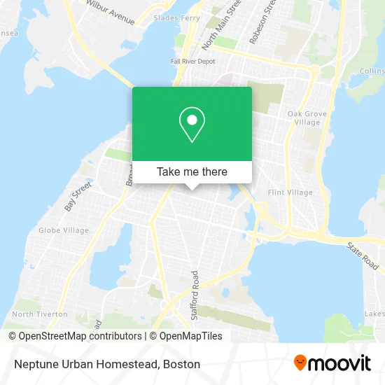 Neptune Urban Homestead map