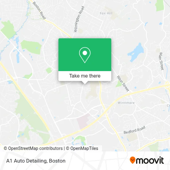A1 Auto Detailing map