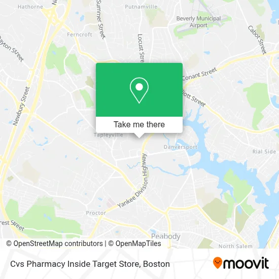 Cvs Pharmacy Inside Target Store map