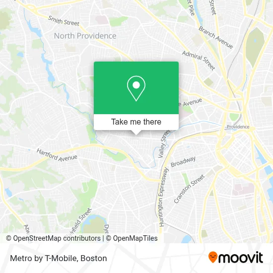 Metro by T-Mobile map