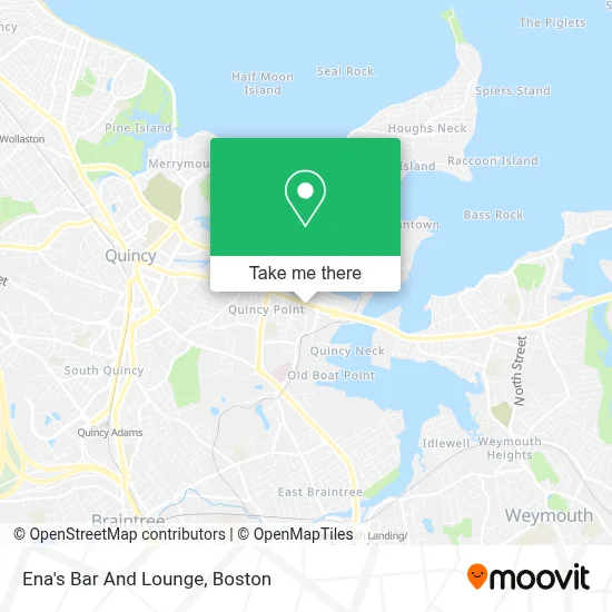 Ena's Bar And Lounge map