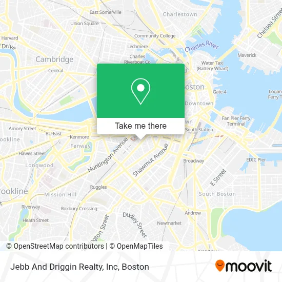 Jebb And Driggin Realty, Inc map